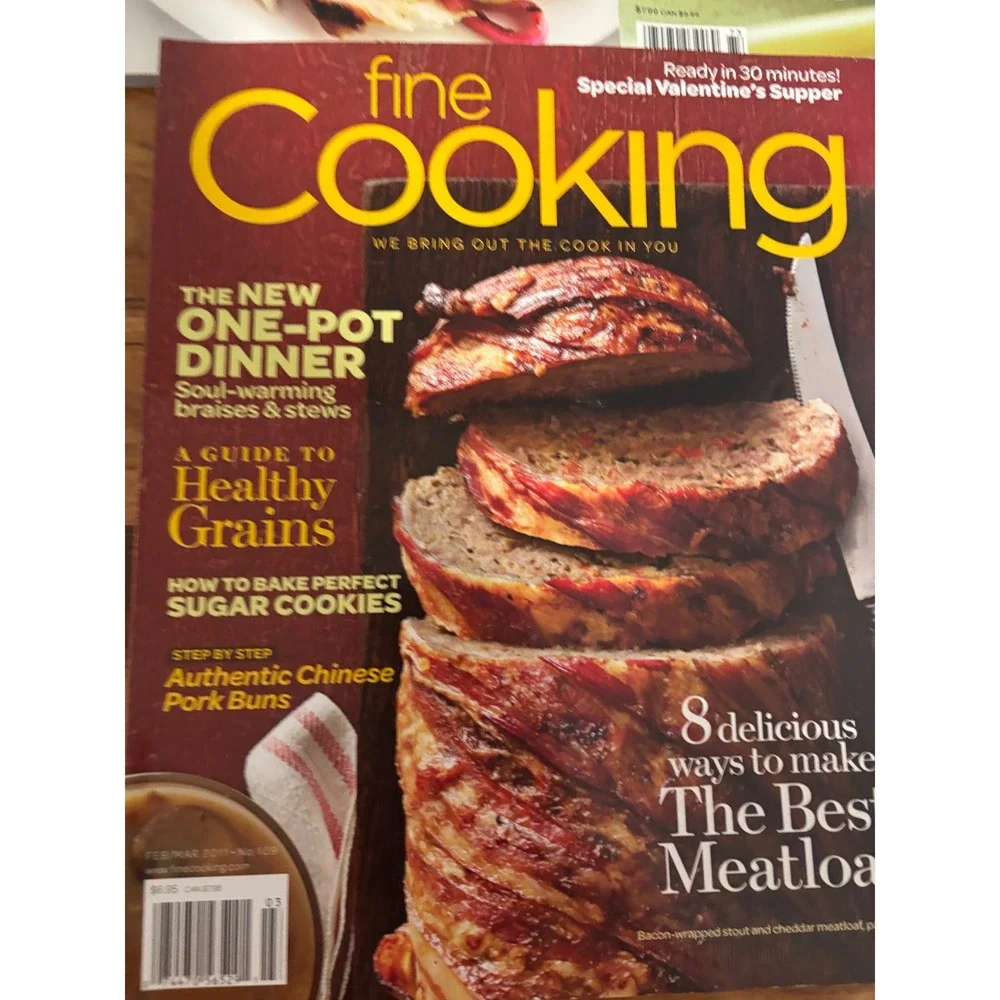 Fine Cooking CookFresh Magazine Lot of 5 Taunton Press Healthy Recipes 2007-2011
